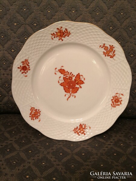 Herendi Apponyi mintás tányér, logós.