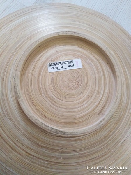 Giant bamboo decorative object, bowl - ikea /45 cm
