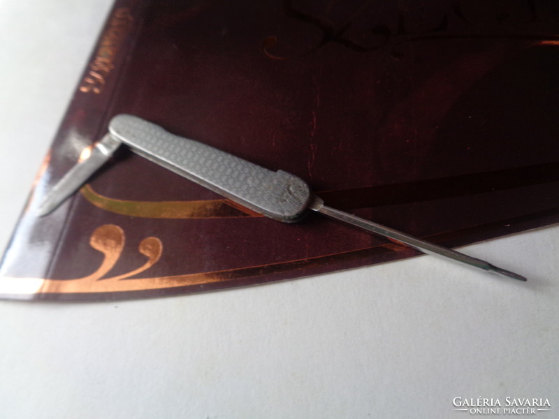 M. BOKER &  Co.  SOLINGEN   , kis női  kés , reszelővel  a 60 as évekből