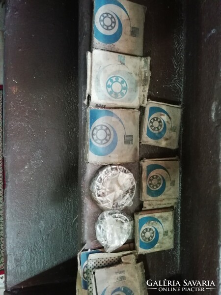 Old rolling bearings in original box