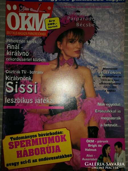Ökm erotic magazine No. 60, 1995.