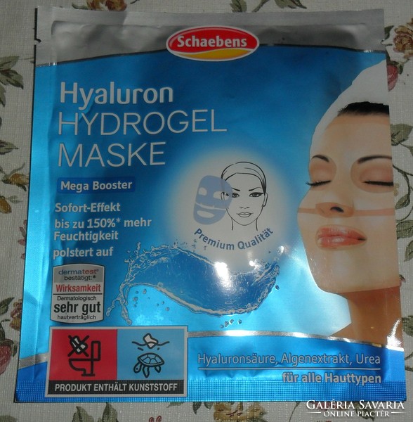 New. Hyaluron hydrogel mask, premium quality. Immediate effect.