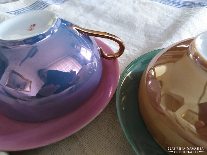 Japan - eggshell porcelain, coffee and tea set / 2 persons