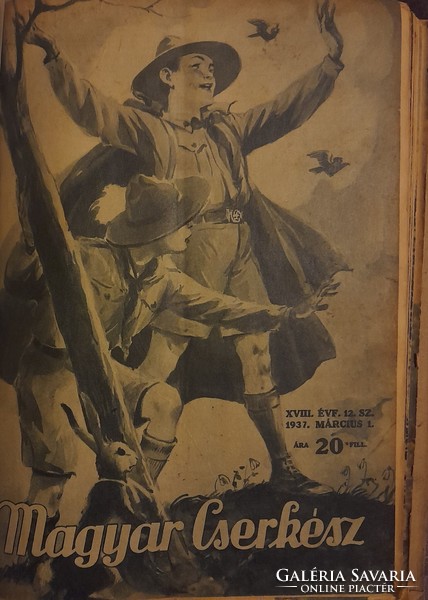 Newspaper - Hungarian scout xviii. Year