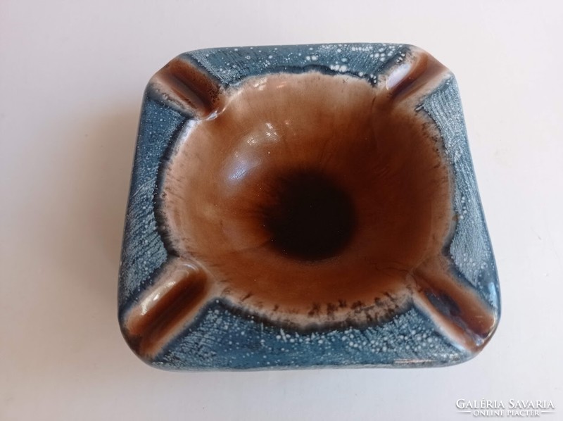 Kerezsi pearl retro Hungarian industrial artist ceramic ashtray