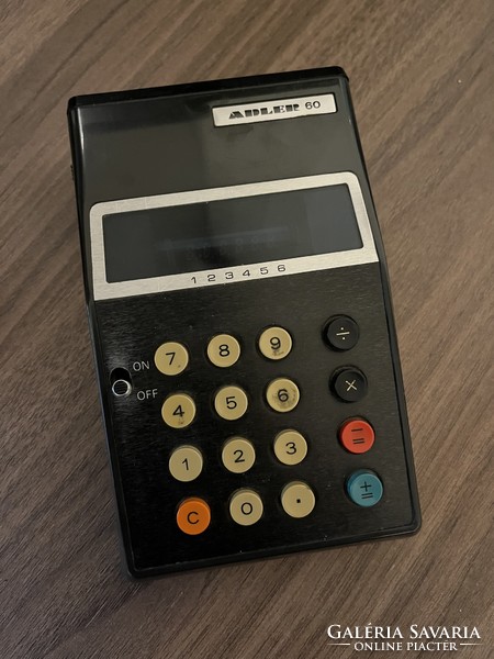 Adler 60 calculator