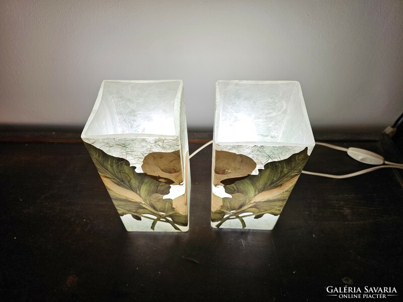 Pair of vintage/modern lamps