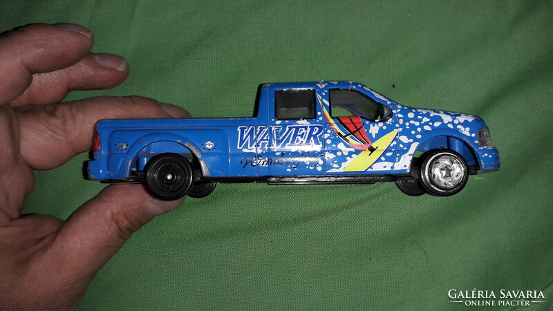 Retro welly ford f 350 pick-up metal small car model car approx. 1:43 Size according to the pictures