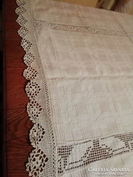 Antique Transylvanian crochet, large size 140 cm x 200 cm