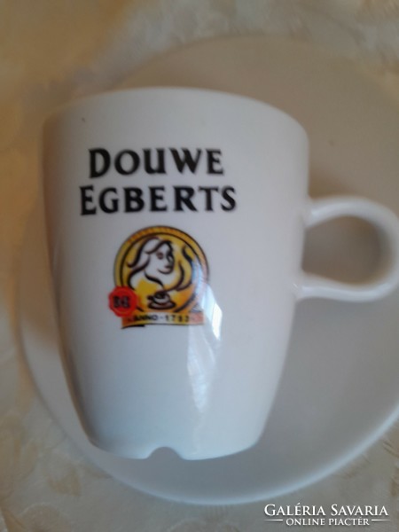 Douve  Egberts kávés logos pohar
