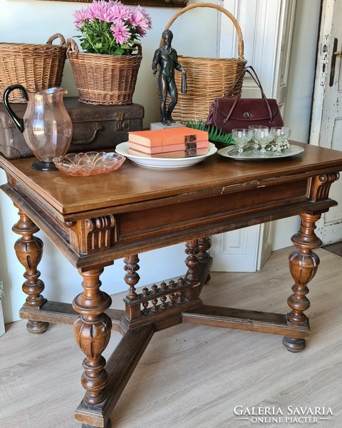 Old German dining table