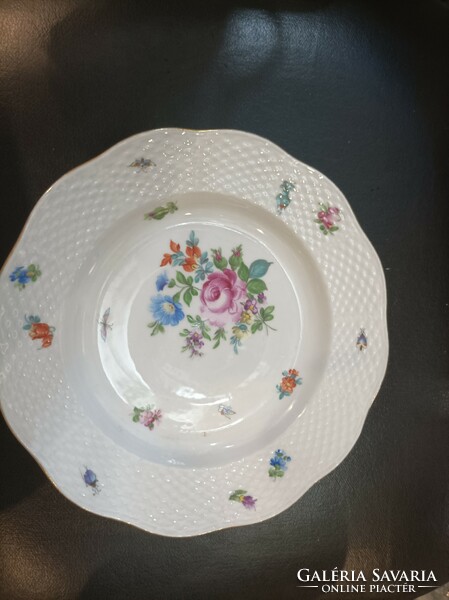 Herend porcelain bowl, 20 cm, flawless, as a gift.