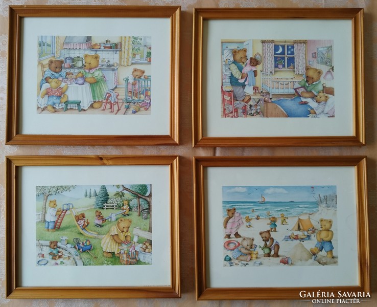 Pictures for children's rooms (paintings by Ilona Hertzberger)