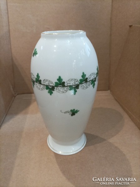 Herendi porcelán váza, hibátlan, 18 cm-es, ajándéknak.petrezselyem mintás