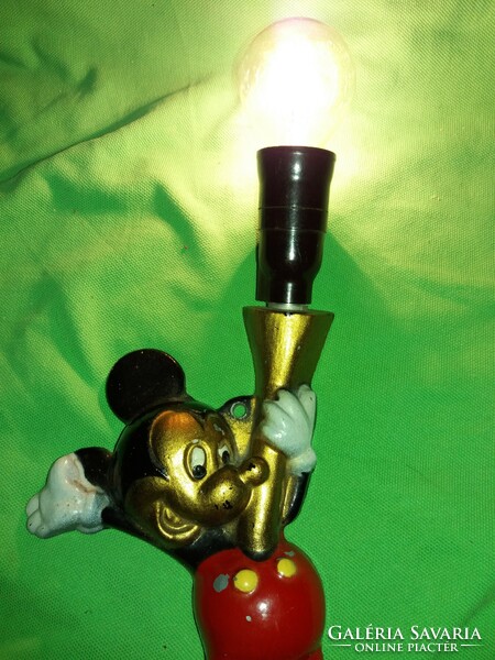 Antique copper disney mickey mouse wall lamp works with a wide 4 m cord according to the pictures