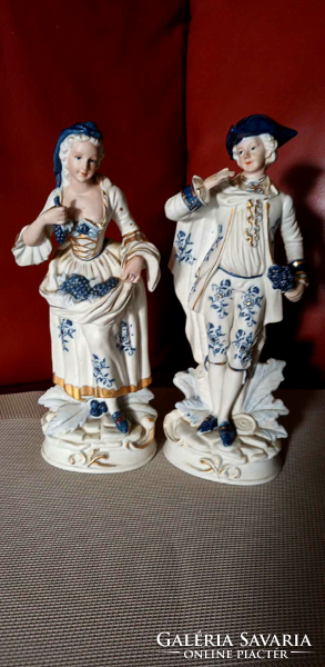 Barokk porcelán pár