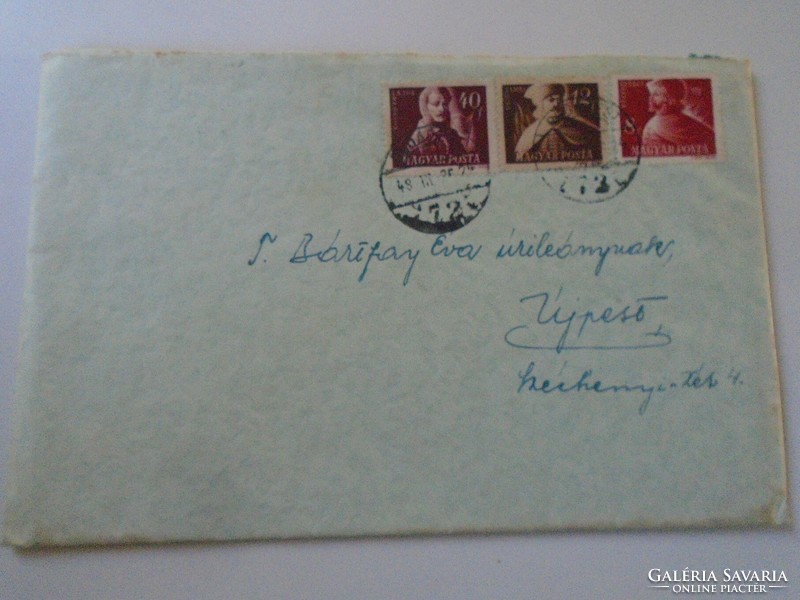 D199158 letter 1948 Budapest Juhász László Újpest Bártfay - content
