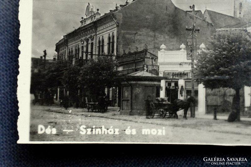 Dés - theater and cinema - old photo postcard - 1941 cut!!!