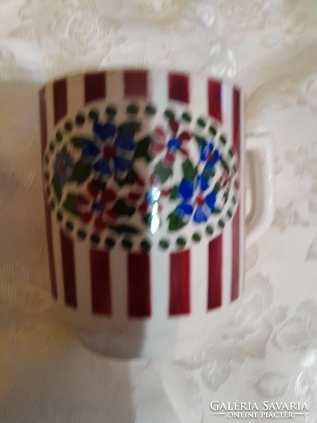 Old beautiful cup is faulty