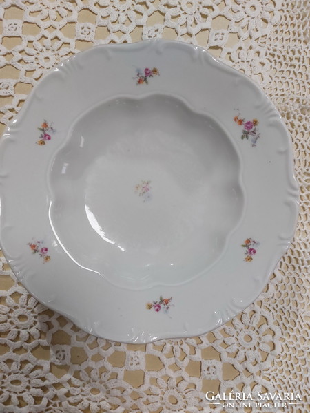 Zsolnay 1db mély porcelán tányér