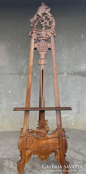 Beautiful Viennese baroque easel 200 cm high. Now Saturday delivery!