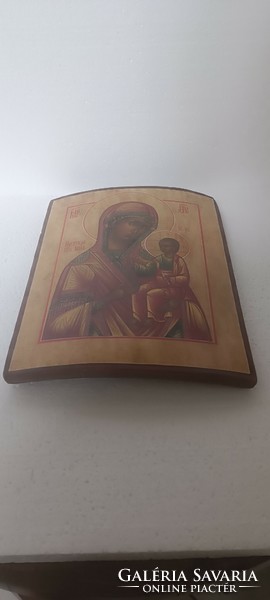 Antik orosz istenanya ikon Iveri istenanya 19sz