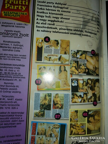 Tutti frutti party magazine No. 76