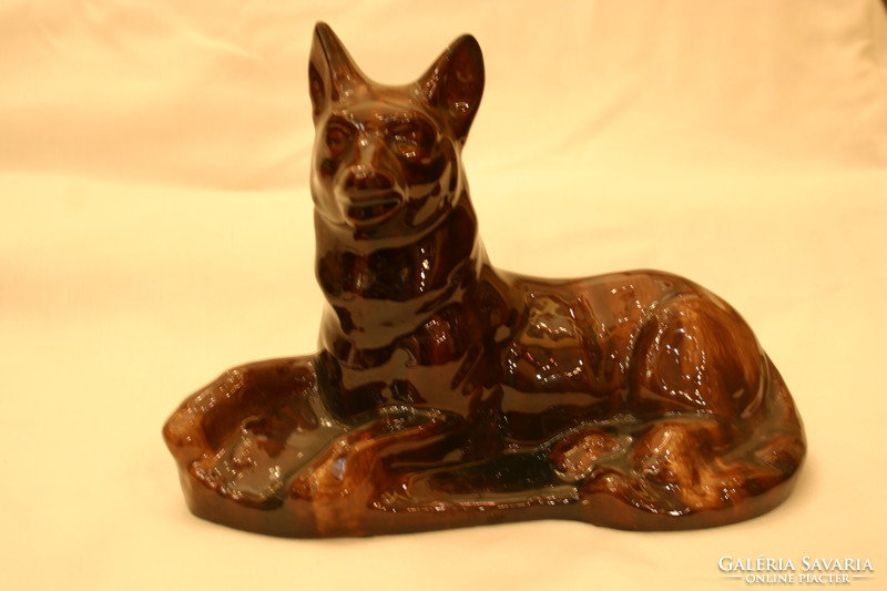 Ceramic dog