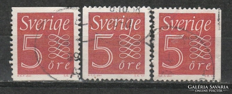 Swedish 0444 mi 429 a a, dl, dr 1.60 euros