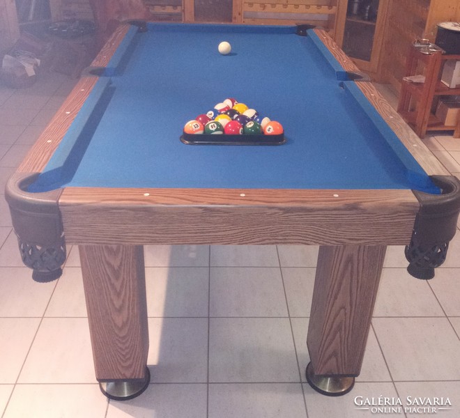 Modern pool table - with accessories