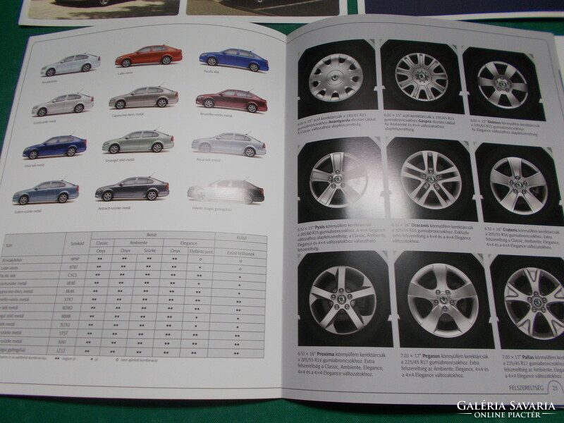 Skoda octavia car catalog, car brochure