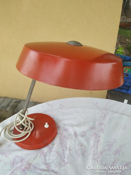 Bauhaus/industrial loft design 'stasi' lamp/ 1960s louis kalff for sale! Table lamp