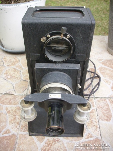 Antique home movie projector
