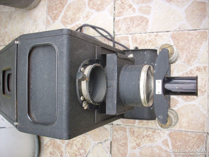 Antique home movie projector