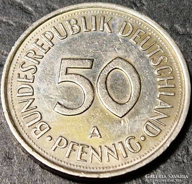 Germany 50 pfennig, 1990., Verdejel ''a'' - berlin