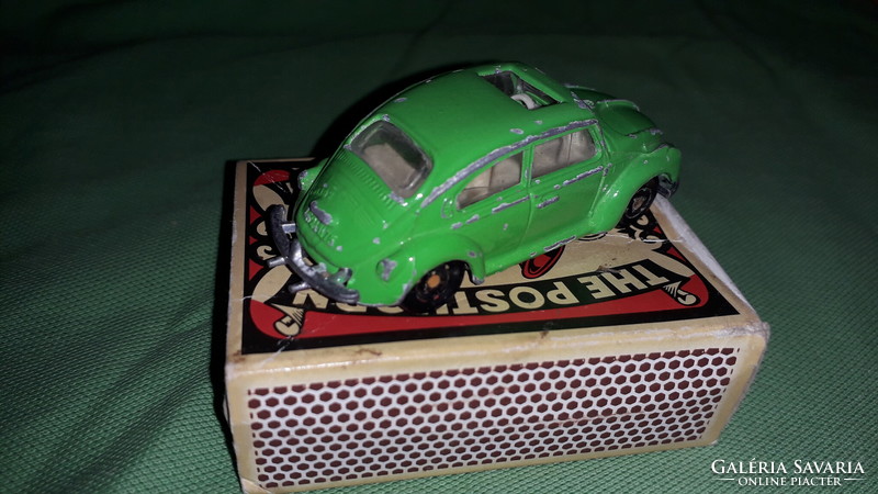 Original French majorette - matchbox-like - vw beetle metal small car 1:60 according to the pictures