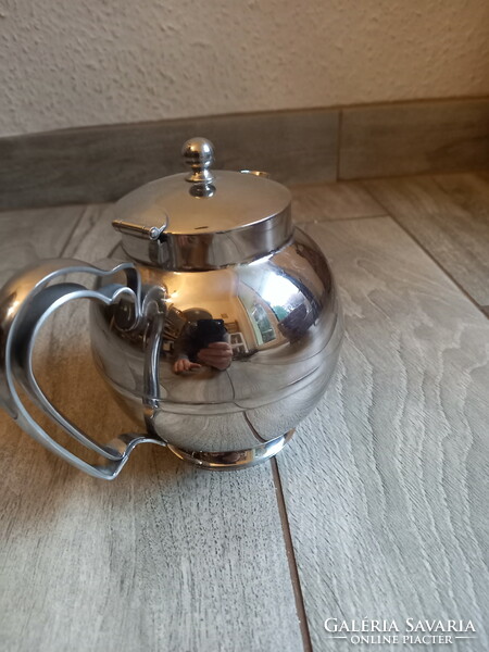 Gorgeous old chubby stainless steel tea/coffee spout