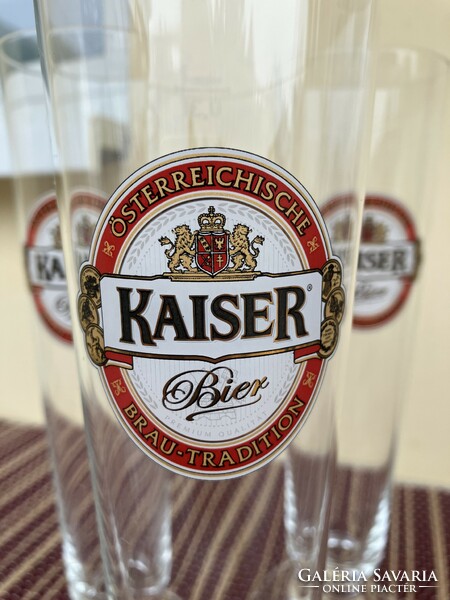 3D kaiser beer glasses (5 pcs)