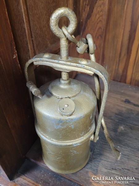 Antik hajós-tengerész bányász lámpa