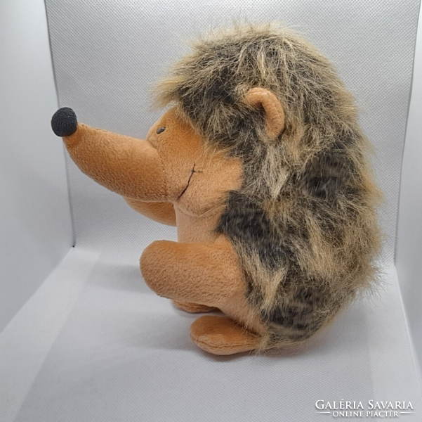 Charming hedgehog plush figure