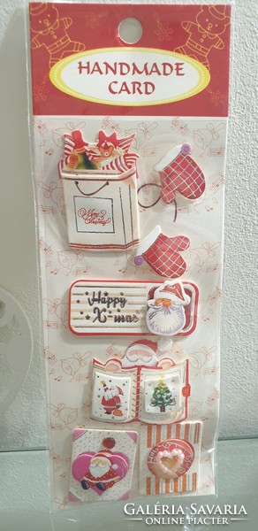 Christmas 2 packs of gift stickers and tree decorations