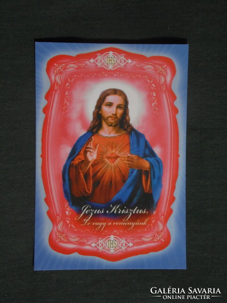 Kártyanaptár, vallás, Jézus Krisztus, 2010