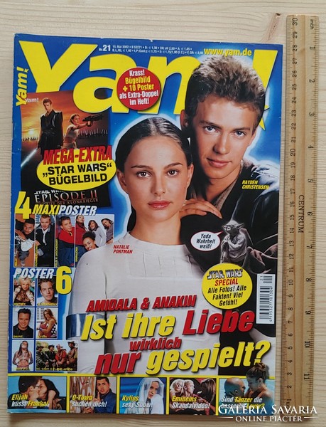 Yam magazin 02/5/15 Star Wars Keating Britney Spears Minogue Alyssa Milano Westlife O-Town POD Nelly