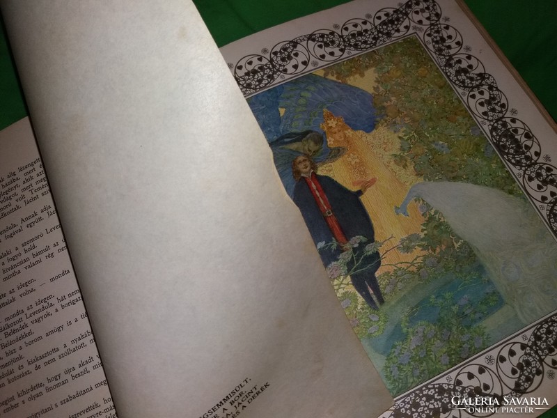 1911. Gyönyörű antik mesekönyv - képes album -Révész Béla: Csoda album képek szerint PESTI NAPLÓ
