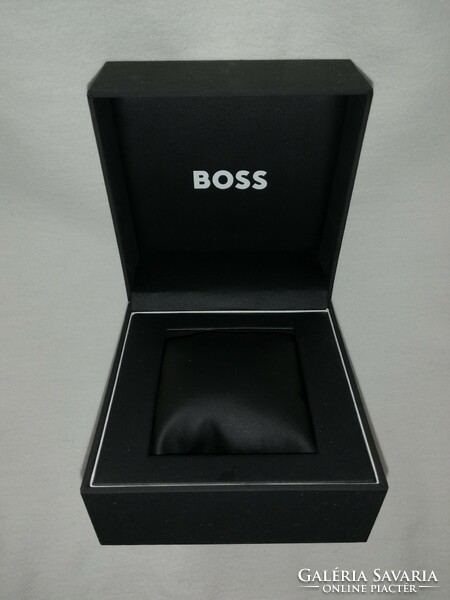Boss, movado watch box and invoice