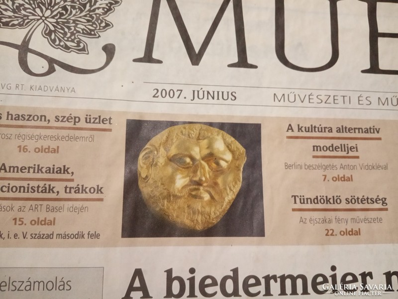 Műértő újság !! 2007 / Június