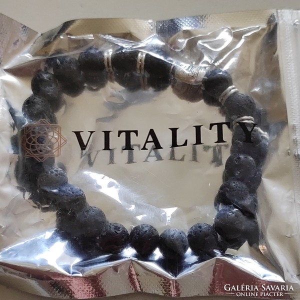New vitality lava stone bracelet