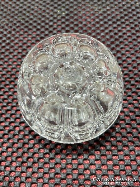 French Reims crystal pen holder