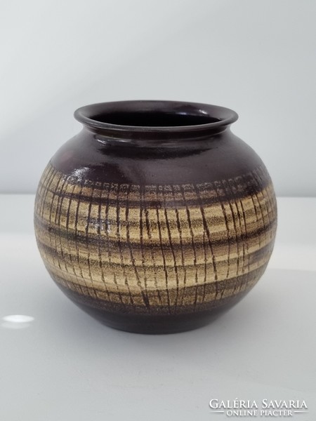 Judit Karsay modern style applied art ceramic vase