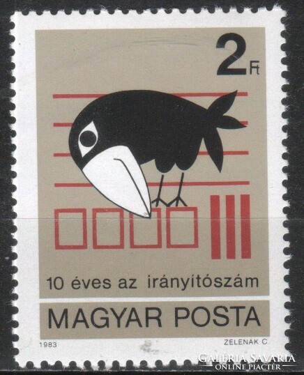 Magyar Postatiszta 4390 MBK 3559  Kat. ár 50 Ft.